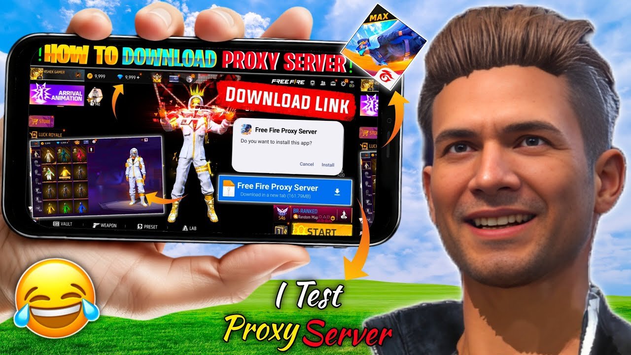How to Download Free Fire Proxy Server | Low Ping & Server Access Guide 2025