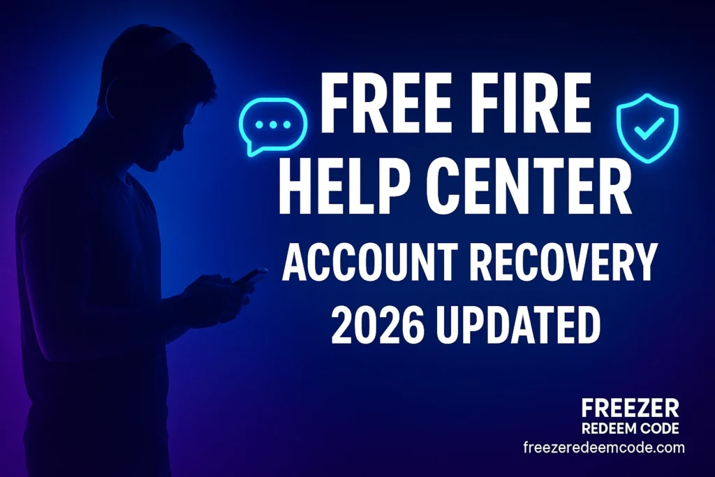 free fire help center link