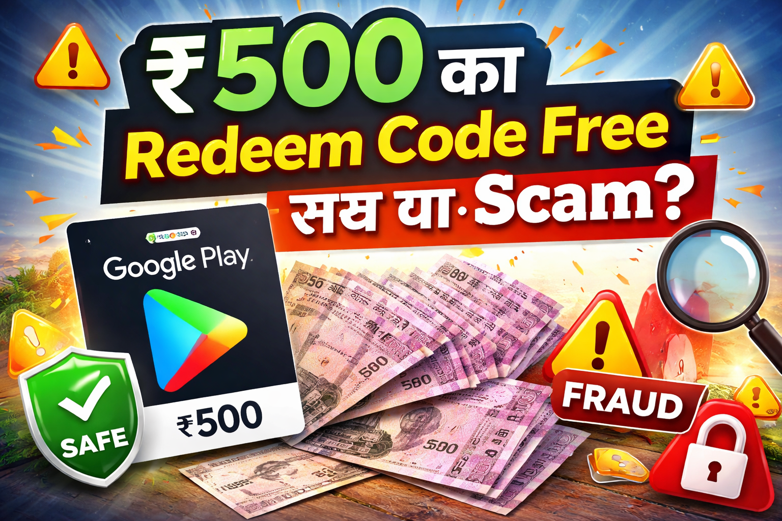 ₹500 Ka Redeem Code Free Kaise Mile – Sach Ya Scam?